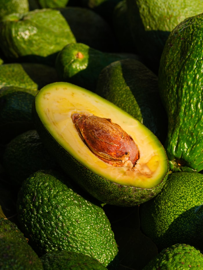 Glattschalige grüne Bacon-Avocados
